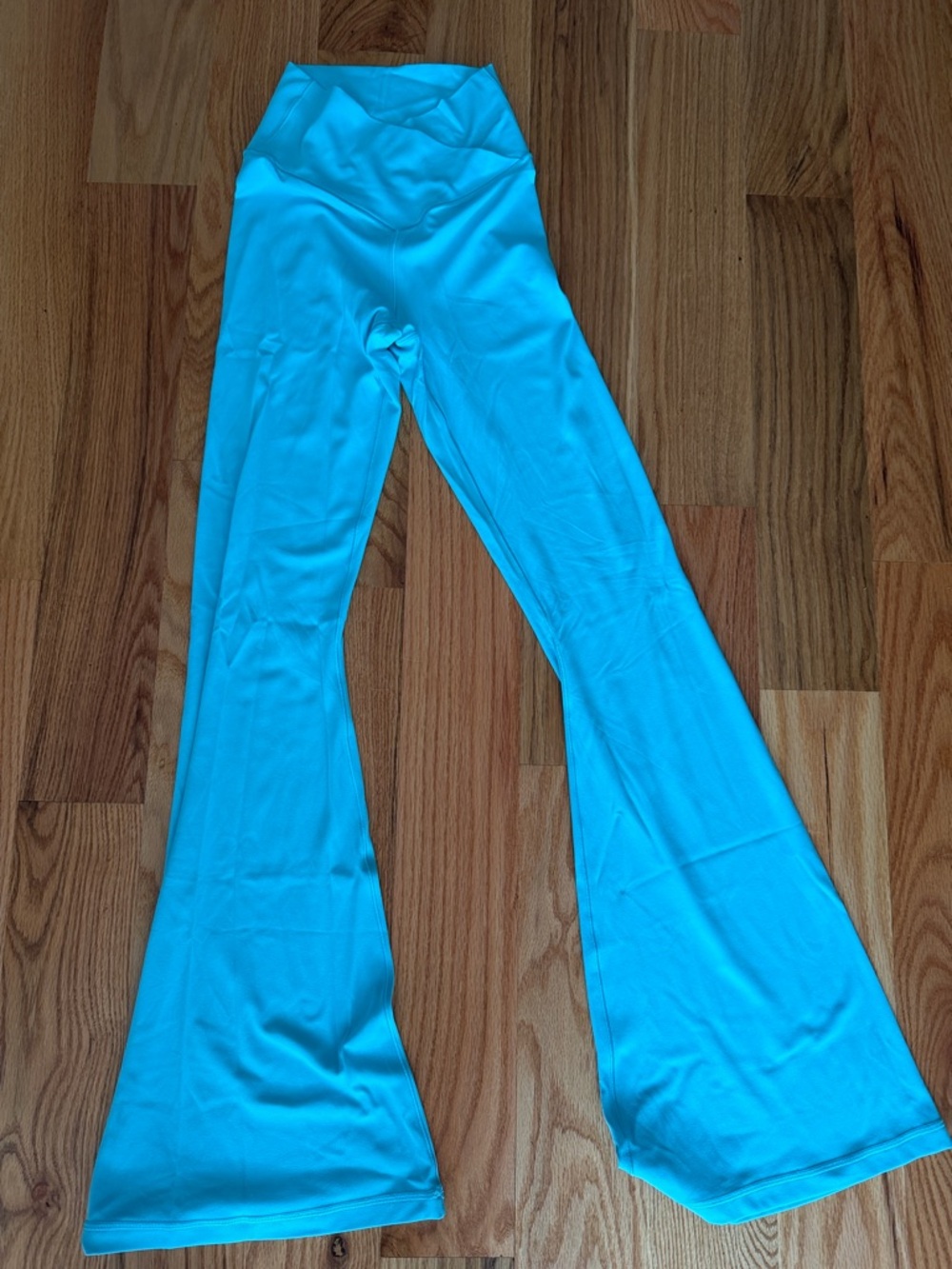 aerie Bright Turquoise Flared Leggings